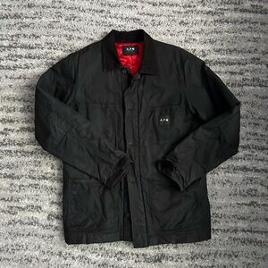 A.P.C. X Carhartt waxed chore jacket